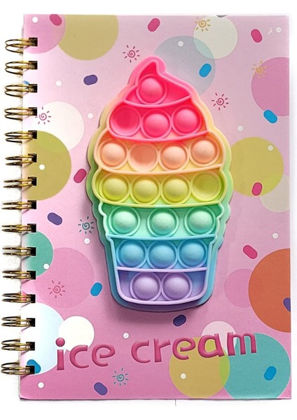 Popitli Sert Kapak Telli Defter Kedi Patisi Desenli Silgi Hediyeli fiyatları