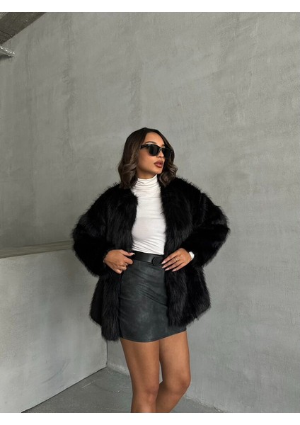 Siyah Astarlı Uzun Kaban/mont fırsatları