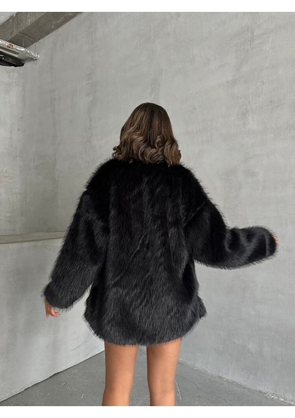 Siyah Astarlı Uzun Kaban/mont indirimleri