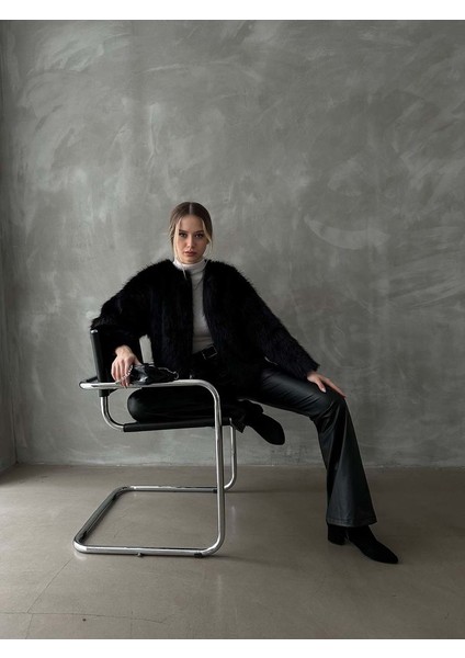 Astarlı ve Kancalı Şık Kürk Mont modelleri