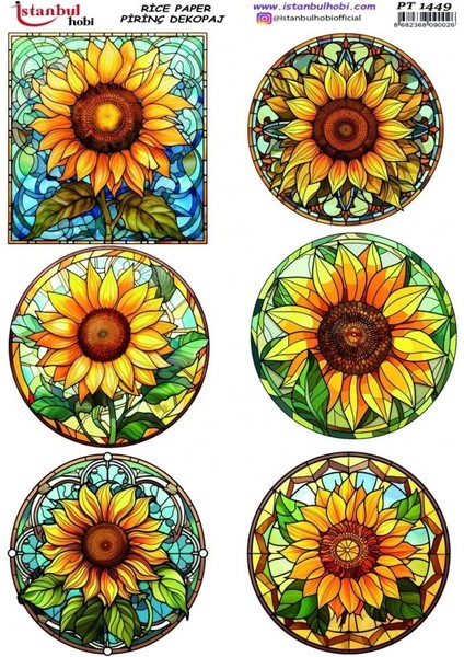 Istanbul Hobi Pirinç Dekopaj Kağıt PT1449