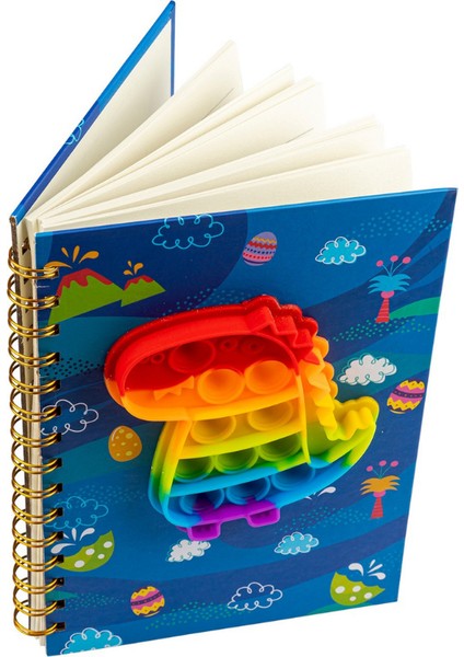 Popitli Sert Kapak Telli Defter Kedi Patisi Desenli Silgi Hediyeli modelleri