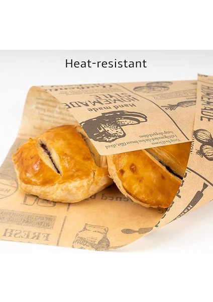 Vintage Gıda Sunum Kağıdı (28X40 Cm) modelleri