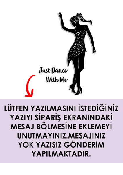 LED Işıklı Dans Temalı Tablo Helen Dekoratif Gece Lambası