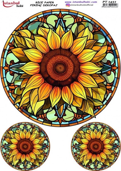 Istanbul Hobi Pirinç Dekopaj Kağıt PT1451