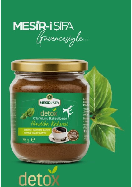 Mesir- i Şifa Detox Chia Tohumu Içeren Hindiba kahvesi indirimleri
