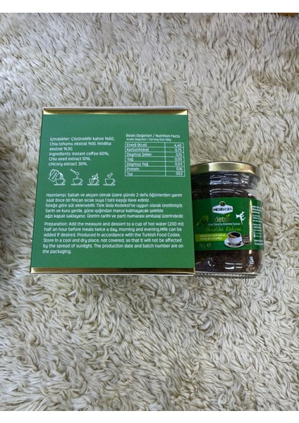 Mesir- i Şifa Detox Chia Tohumu Içeren Hindiba kahvesi