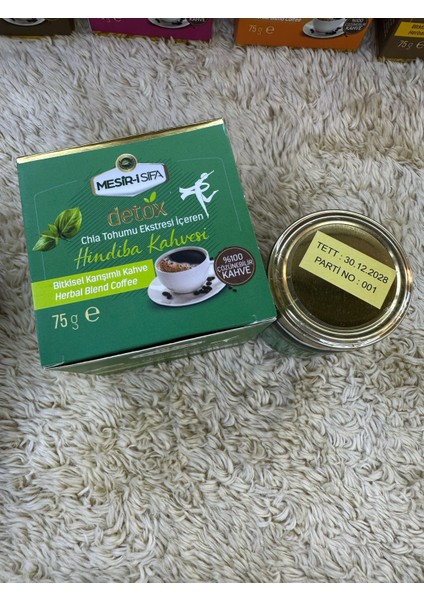 Mesir- i Şifa Detox Chia Tohumu Içeren Hindiba kahvesi