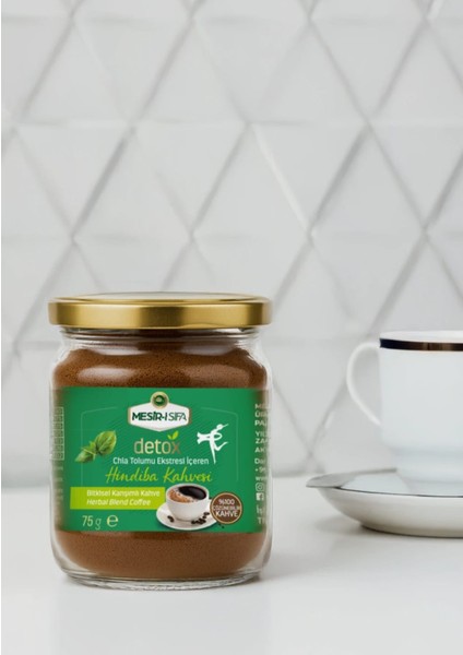 Mesir- i Şifa Detox Chia Tohumu Içeren Hindiba kahvesi