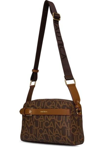 CN7219 Kadın Çapraz Çanta Kahve