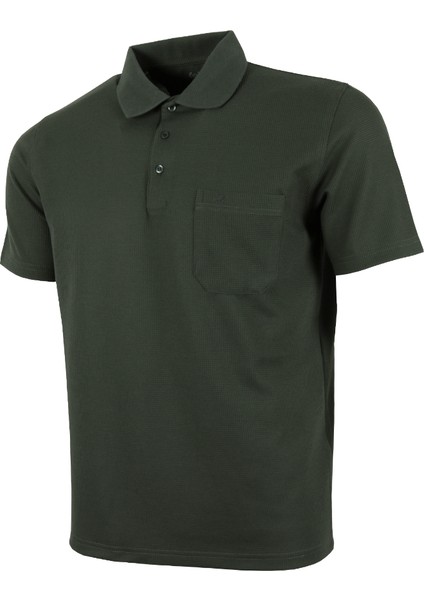 Erkek Tişört Yakalı Cepli Waffle Kumaş RAR01312 fiyatları