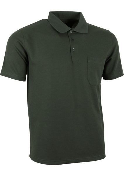 Erkek Tişört Yakalı Cepli Waffle Kumaş RAR01312 modelleri