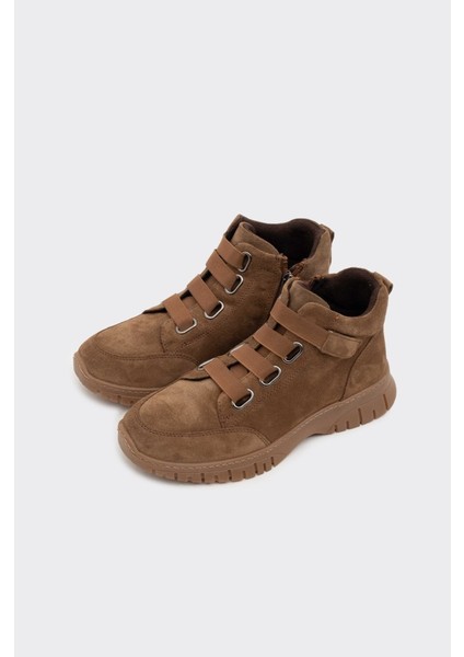 Hakiki Deri Fermuarlı Kadın Bot fiyatları