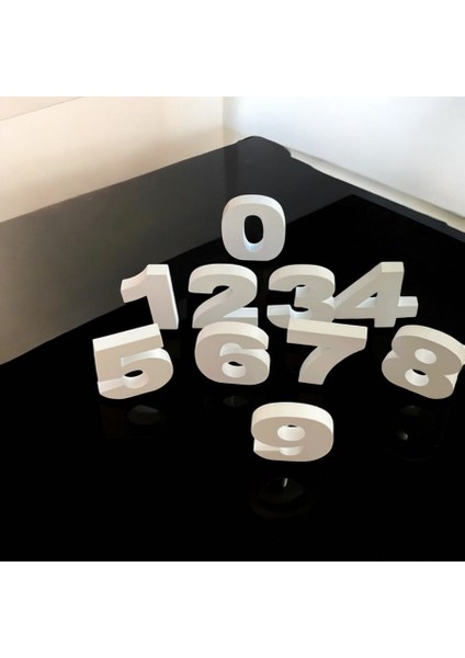 3D Boyama Seti Rakamlar modelleri