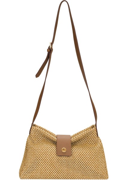 CN6203T Kadın Çapraz Çanta Taba