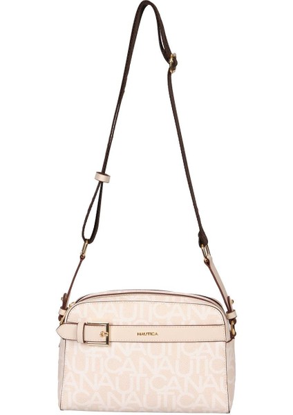 CN7219 Kadın Çapraz Çanta Krem