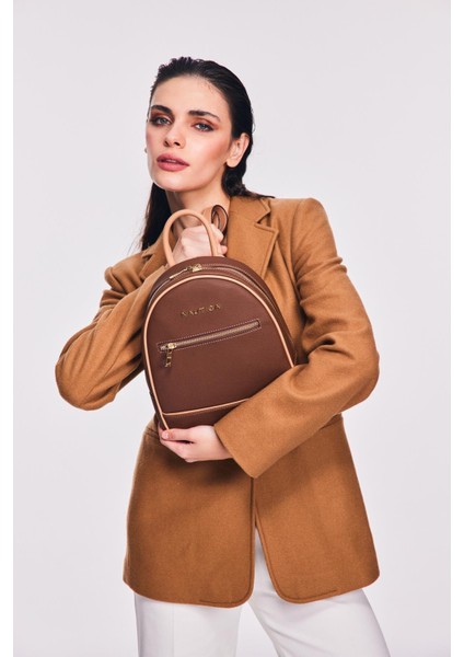 CN6501T Kadın Sırt Çantası A.kahve Latte