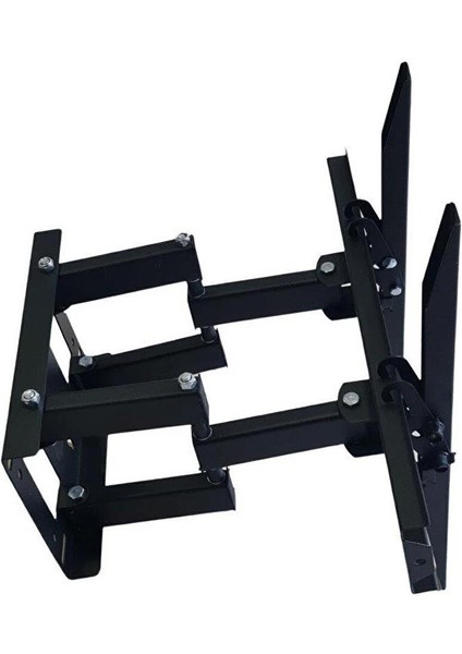 65” Ile Uyumlu Hareketli Katlanabilir Tv Duvar Askı Aparatı- Kaliteli