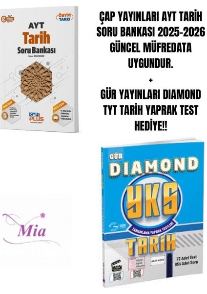 Ayt Tarih Soru Bankası Hediyeli