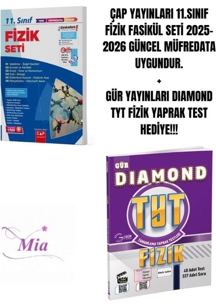 11.sınıf Fizik Fasikül Seti Hediyeli