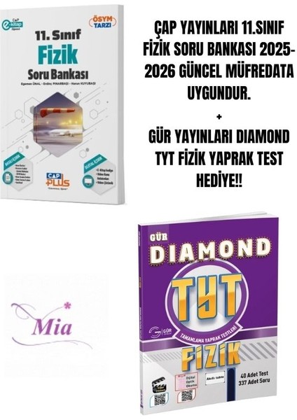 11.sınıf Fizik Soru Bankası Hediyeli