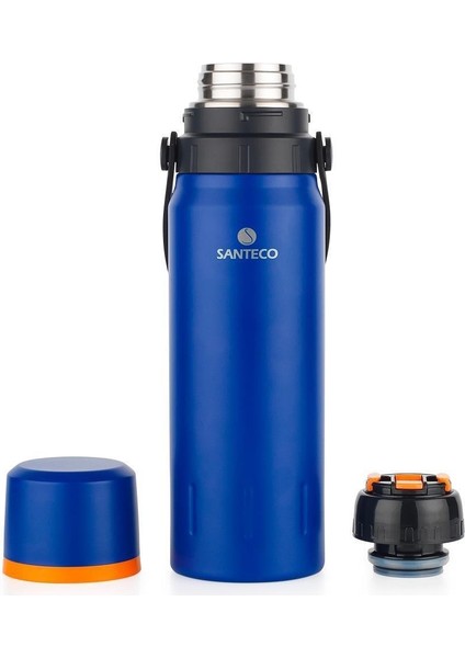 Çelik Termos 1200 ml Mavi ve Kamp Sehpası modelleri