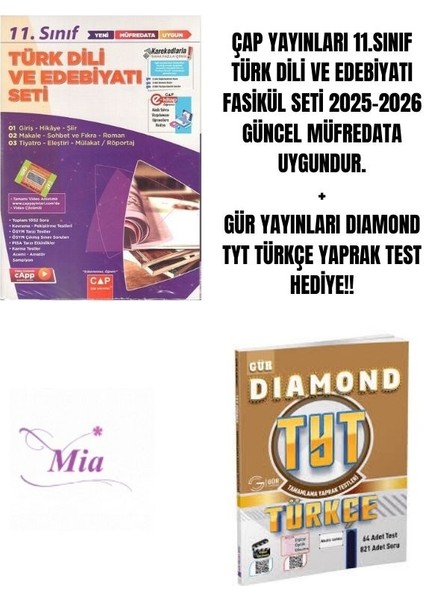 11.sınıf Türk Dili ve Edebiyatı Fasikül Seti Hediyeli