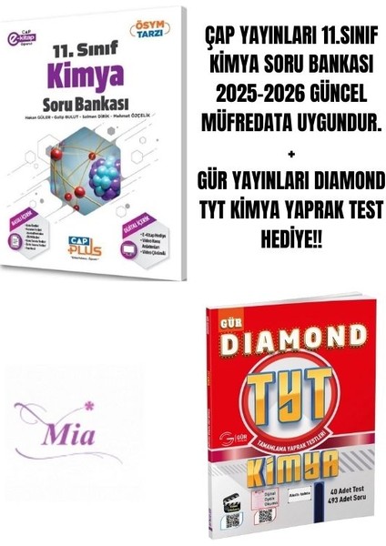 11.sınıf Kimya Soru Bankası Hediyeli