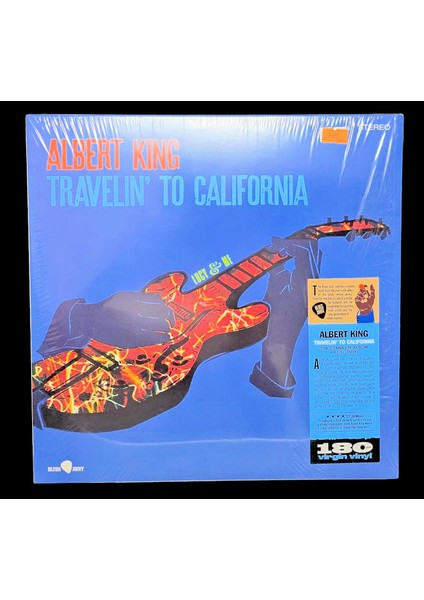 Albert Kıng Travelın_ To Calıfırnıa 9/9 *blues Lp Made In E.u. 33.lük Plak