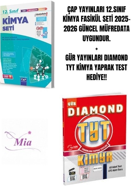 12.sınıf Kimya Fasikül Seti Hediyeli