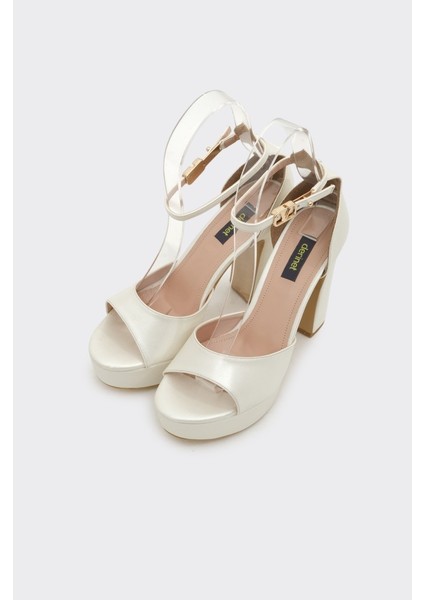 Bilekten Bantlı Platformlu Kadın Topuklu Ayakkabı fiyatları