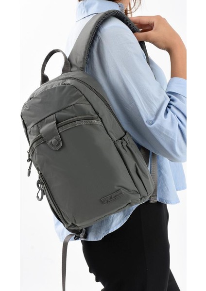 Unisex Sırt Çantası Paraşüt Kumaş Hafif Çok Cepli Yağmur Itici Kumaş 32*22 cm 571 Collection