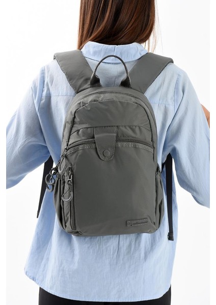 Unisex Sırt Çantası Paraşüt Kumaş Hafif Çok Cepli Yağmur Itici Kumaş 32*22 cm 571 Collection fiyatları