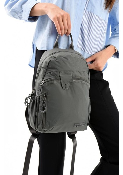 Unisex Sırt Çantası Paraşüt Kumaş Hafif Çok Cepli Yağmur Itici Kumaş 32*22 cm 571 Collection modelleri