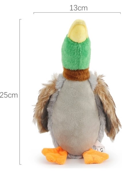 Hışırtılı Eğlenceli Sesli Kedi Köpek Eğitici Peluş Ördek Oyuncağı fırsatları