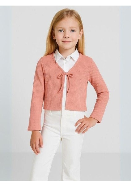 Kız Çocuk Mevsimlik Örme Bağlamalı Hırka fiyatları