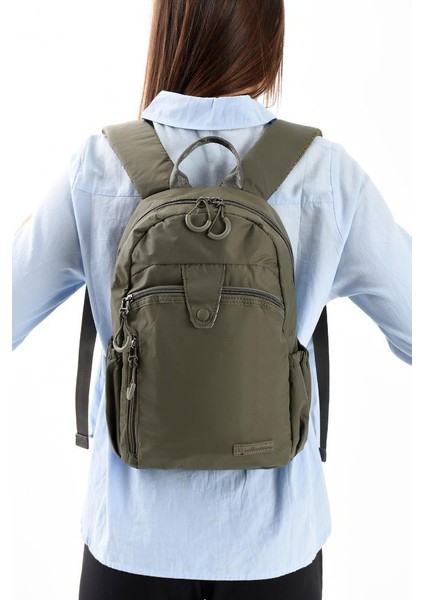 Unisex Sırt Çantası Paraşüt Kumaş Hafif Çok Cepli Yağmur Itici Kumaş 32*22 cm 571 Collection fiyatları