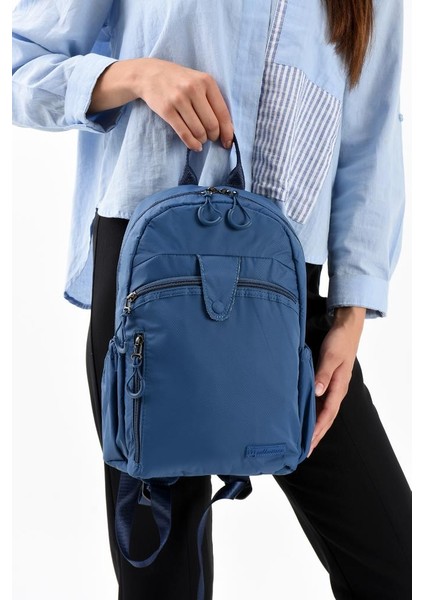 Unisex Sırt Çantası Paraşüt Kumaş Hafif Çok Cepli Yağmur Itici Kumaş 32*22 cm 571 Collection modelleri