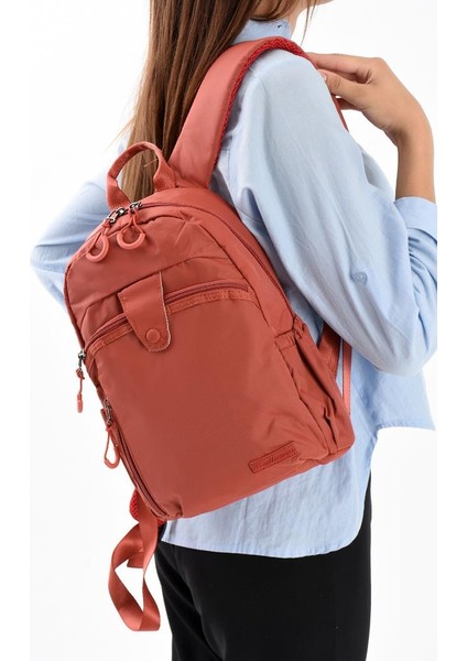 Unisex Sırt Çantası Paraşüt Kumaş Hafif Çok Cepli Yağmur Itici Kumaş 32*22 cm 571 Collection