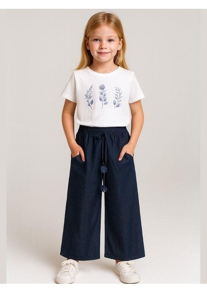 Kız Çocuk T-Shirt Pantolonlu Takım