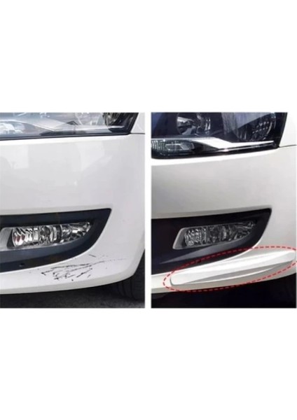 Araba Tampon Koruyucu Karbon Desenli Beyaz fiyatları