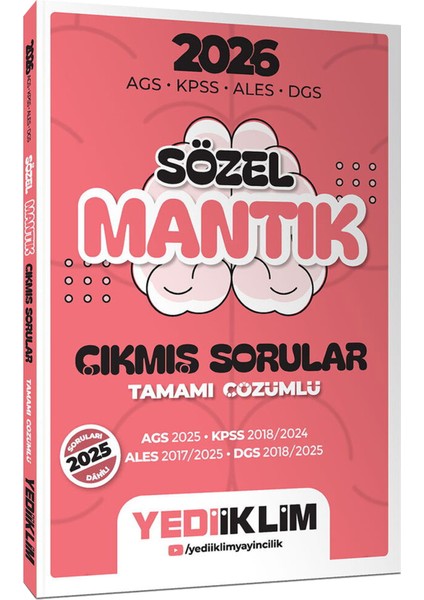 2026 Meb Ags Sözel-Sayısal Yetenek Tamamı Çözümlü Soru Bankası-Çözümlü Çıkmış Sorular-50 Deneme indirimleri