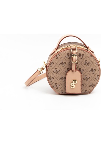 1163 Kadın El Çantası Koyu Bej