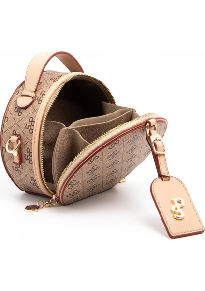 1163 Kadın El Çantası Koyu Bej indirimleri