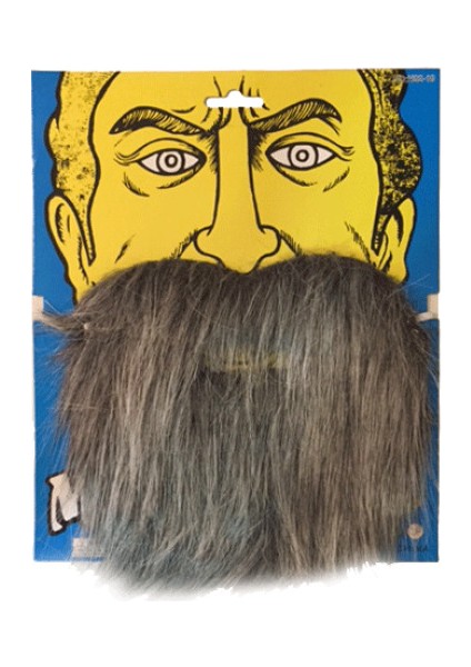 Kırçıllı Korsan Sakalı Gri Renk Takma Sakal fiyatları