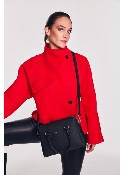 CN6517T Kadın El ve Omuz Çantası Siyah fiyatları