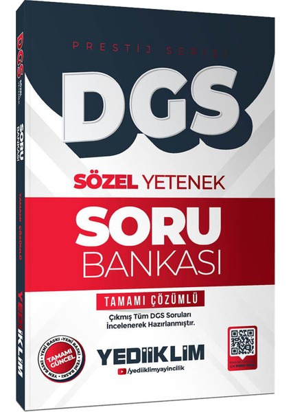 2026 Dgs Prestij Serisi Sözel-Sayısal Yetenek Tamamı Çözümlü Soru Bankası-Çıkmış Sorular fiyatları
