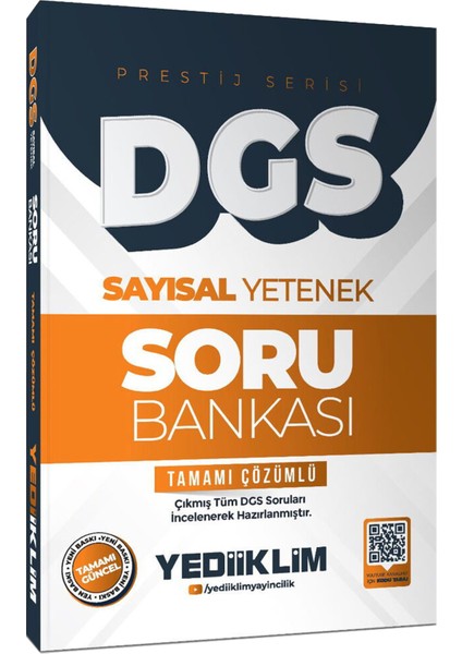 2026 Dgs Prestij Serisi Sözel-Sayısal Yetenek Tamamı Çözümlü Soru Bankası-Çıkmış Sorular modelleri