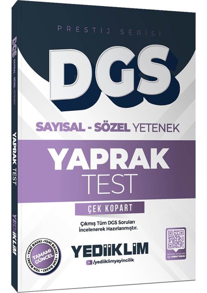 2026 Dgs Prestij Serisi Sayısal Sözel Yetenek Soru Bankası-Yaprak Test-Çıkmış Sorular fiyatları