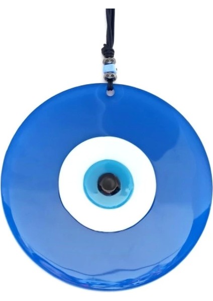 Cam Nazar Boncuklu Mavi Renk 20 Santimetre El Yapımı Duvar Süsü fırsatları